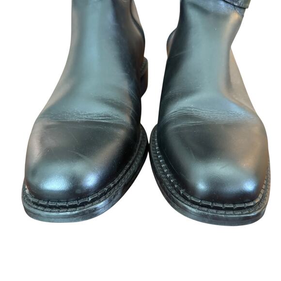 La Canadienne Stevie Leather Knee High Black Boot size 7.5 - Picture 4 of 8